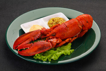 Luxury Lobster with sauce