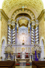 Fototapeta na wymiar iglesia de la Mare de Déu de Sant Salvador, siglo XVIII, Santuario de Sant Salvador, Felanitx, Mallorca, balearic islands, Spain
