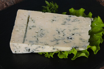 Italian traditional gorgonzola soft cheese