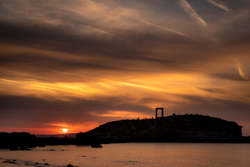 Fototapeta premium Portal of Apollo evening