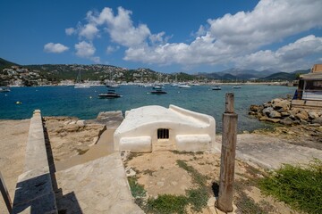 Fototapeta premium varadero de bien den Vic, Port d`Andratx, Mallorca, balearic islands, Spain