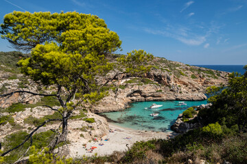 Caló des Marmols, Santany, Mallorca, balearic islands, Spain