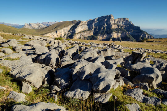 parque nacional de Ordesa y Monte Perdido,  comarca del Sobrarbe, Huesca, Arag&oacute;n, cordillera de los Pirineos, Spain