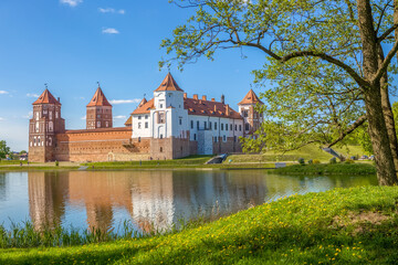 Naklejka na ściany i meble Mir Castle Belarus.