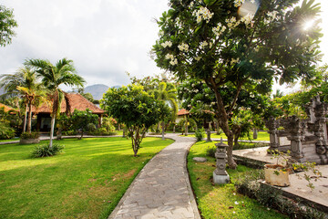 Hotel on the Bali island