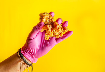 How to eat fried chicken when new normal