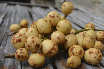 Tropical Fruit. Langsat