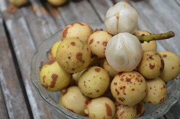 Tropical Fruit. Langsat