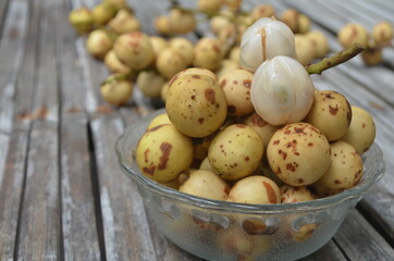 Tropical Fruit. Langsat