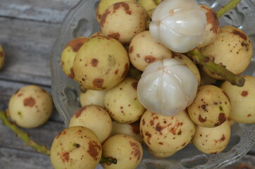 Tropical Fruit. Langsat