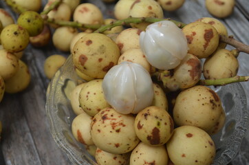 Tropical Fruit. Langsat
