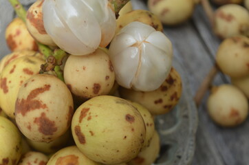 Tropical Fruit. Langsat