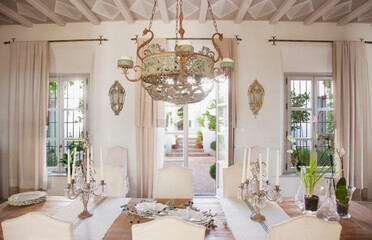 Luxury dining room
