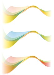 Wstęga, fala. © Marek