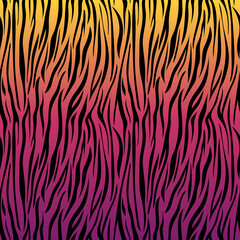 Funky Tiger Stripes Design - Black tiger stripes background