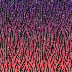Funky Tiger Stripes Design - Black tiger stripes background
