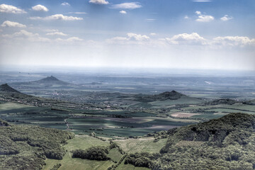 view from the top of the mountain