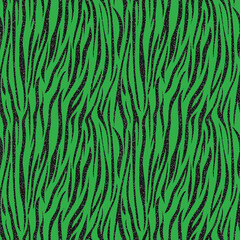 Funky Tiger Stripes Design - Black tiger stripes background