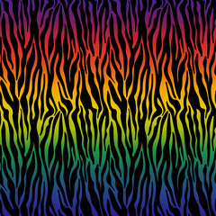 Funky Zebra Stripes Design - Black zebra stripes background