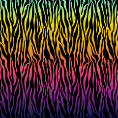 Funky Zebra Stripes Design - Black zebra stripes background