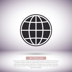 World Vector icon design 10 eps illustration