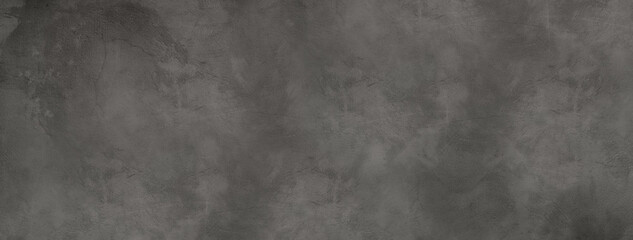Dark concrete wall banner texture