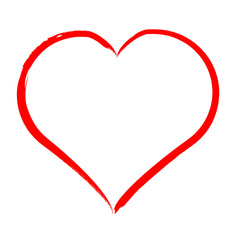 Set of Hearts . Grunge stamps collection.love Shapes for your design.Distressed symbols. Textured Valentine's Day signs.Vector illustration.