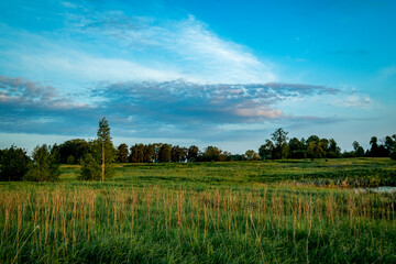 Morning awakening of the sun