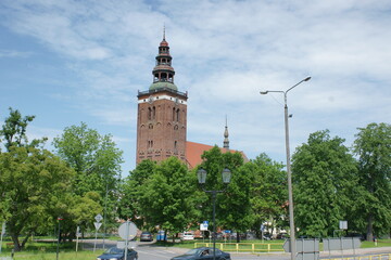 Obraz premium Lidzbark Warmiński - Katedra