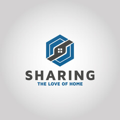 Real estate letter S logo design