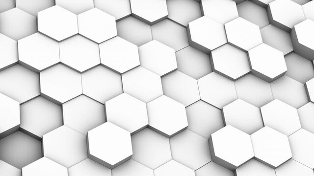 Loopable Honeycomb hexagon shape animated pattern