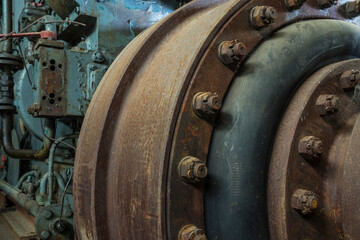 clutch unit of a ships engine