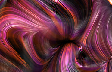 Fototapeta premium crazy swirling dynamic psychedelic colorful fluid 