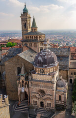 Fototapeta na wymiar Basilica of Santa Maria Maggiore. Bergamo, Lombardy. Italy.