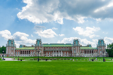 Grand Palace of Queen Catherine the Great in Tsaritsyno  - a palace museum and park reserve in...