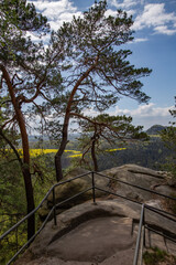 Sicht vom Felsen