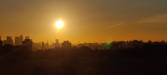 Hazes of a London Sunset