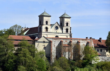Fototapeta premium Klasztor Opactwo benedyktynów w Tyńcu pod Krakowem