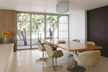Modern dining room