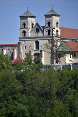 Fototapeta na wymiar Klasztor Opactwo benedyktynów w Tyńcu pod Krakowem