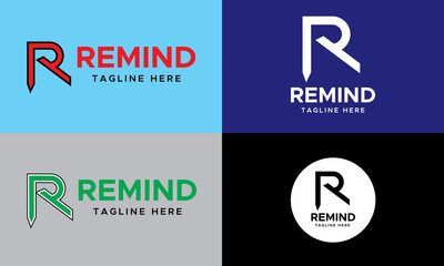 Letter R Logo Template