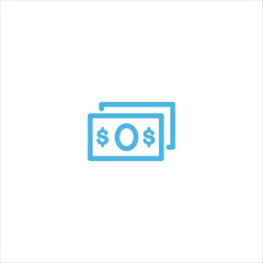 cash money icon flat vector logo design trendy