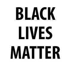Fototapeta na wymiar Stop racism. Black lives matter, we are equal. No racism concept. Human Rights of Black People in U.S. America. Handwritten lettering on white background