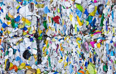 Compressed recycling bundles