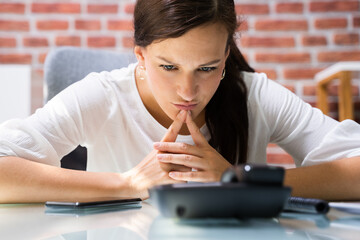 Waiting Landline Telephone Or Phone Call