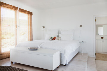 White bedroom