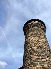 architectural old tower in germany