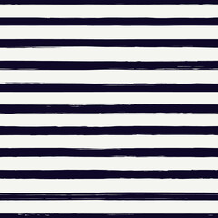 Brush strokes seamless pattern. Freehand horizontal stripes print. Ink lines background. Grunge simple geometric design