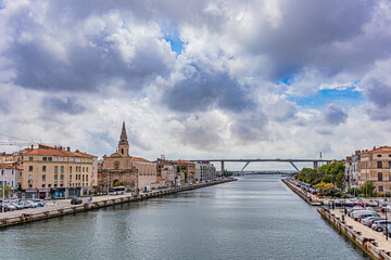 Obraz premium Provence Venice, Martigues, France, June 2020 (photo)