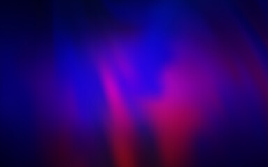 Dark Blue, Red vector blurred bright template.